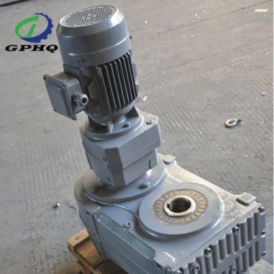 F Parallel Shaft Helical Speed Reduction Gearbox with 0.75kw Motor