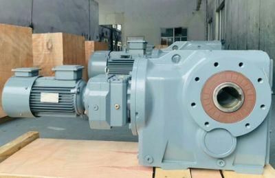 K Series Helical Bevel Gearmotor with Hollow Output Shaft