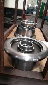 Cast Iron/Steel Forging Rail Wheel Casting Railway Wheel for Mining Wagon