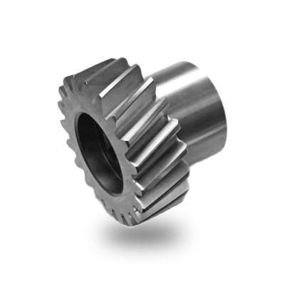 Hardened Tooth Surface External OEM Wooden Case Shaft Worm Gear