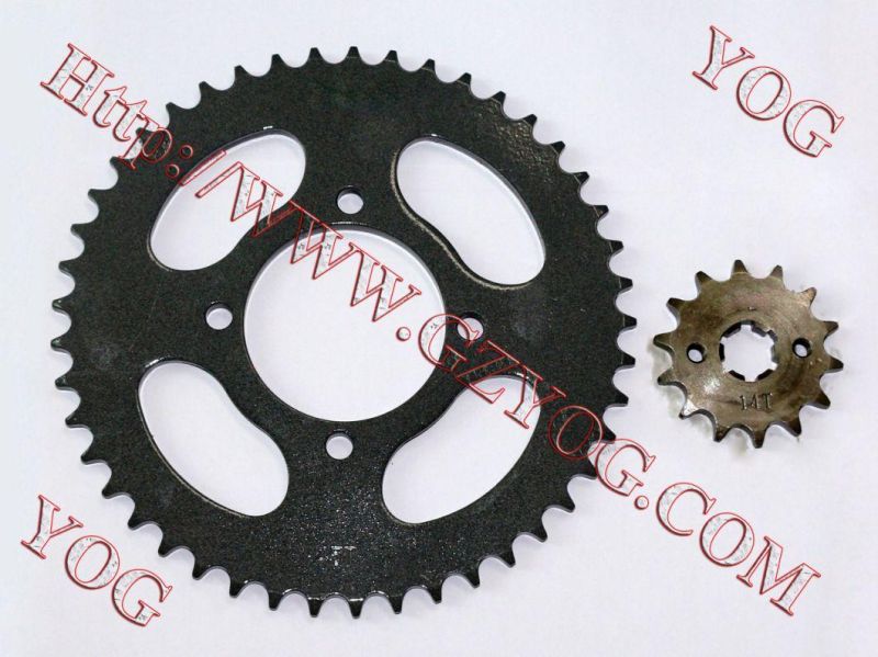 Motorcycle Parts Sprocket Set Cg125