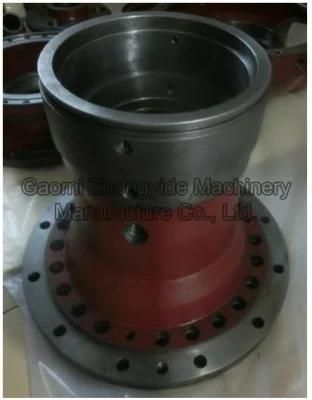 Custom Sand Casting Ductile Iron Gearbox Connecting Parts with Precision Machining