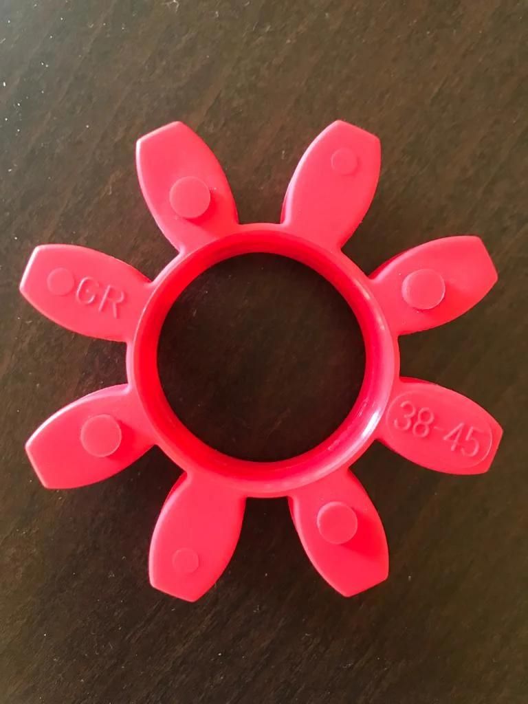 Perfect Quality Red Jaw PU Rubber Insert for Gr/Ge Flexible Coupling