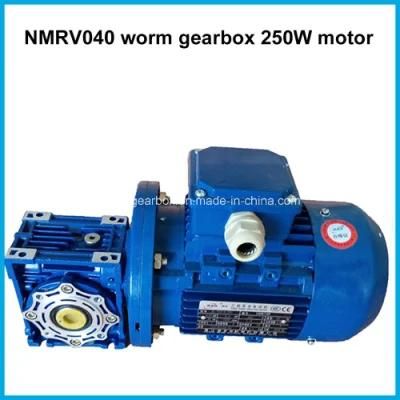 RV050 Worm Gearbox Electric Motor, Power Transmission Gearbox Machinel