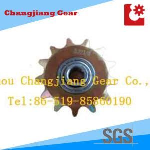 OEM Zinc Special Conveyor Iron Sprocket with Bearing Simplex