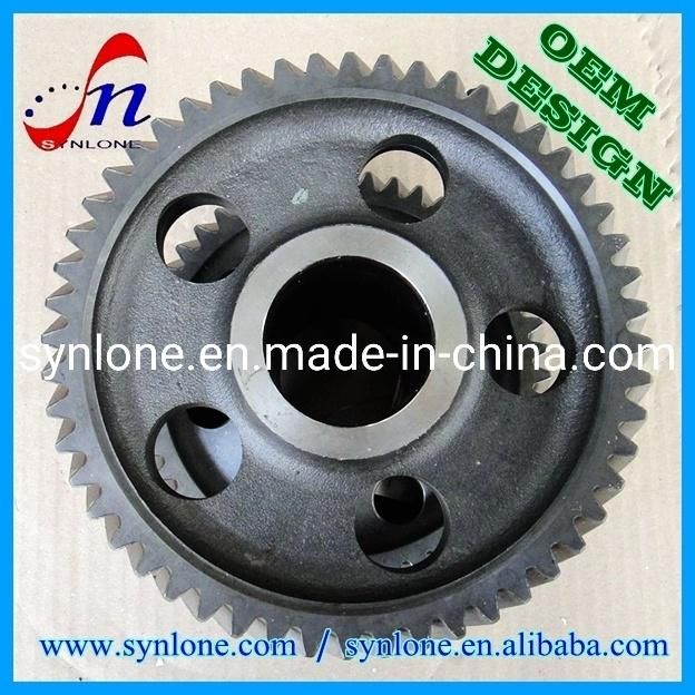 CNC Machining Process Steel Spur Worm Gear for Machine Parts