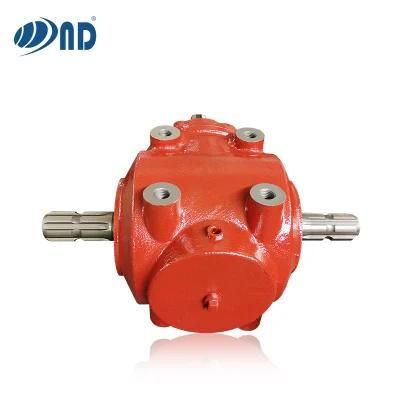 ND Brand Agricultural Gearbox for Agriculture Rotavator Cultipacker Gear Box Pto